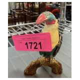 ENAMELED TOUCAN TRINKET BOX