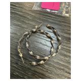 STERLING SILVER HELIX HOOP EARRINGS