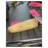 ANTIQUE IVORY SCRIMSHAW THE BOATS ARE FAINT