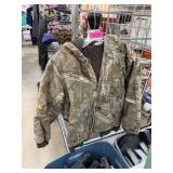 CARHARTT CAMOUFLAGED JACKET W HOOD SZ XL