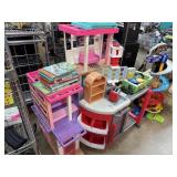 LARGE KIDS PLAYSETS CATERPILLAR CAT RIDE ON TOY