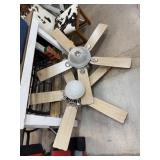 2PC LARGE CEILING FANS NICE