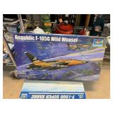 REPUBLIC F-105G WILD WEASEL JET PLANE MODEL