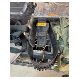 LEATHER GUN HOLSTER & BELT