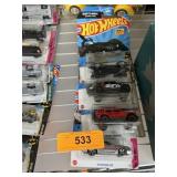 LOT OF HOT WHEELS DIECAST CARS