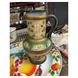 VINTAGE NORLEANS JAPANESE POTTERY PITCHER