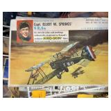 CAPT ELIOT W SPRINGS PLANE MODEL