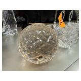 LARGE ART GLASS CRYSTAL PAPERWEIGHT