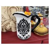 VINTAGE PITCHER 222 DAMASK