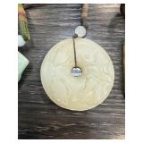 CHINESE BI DISK PENDANT