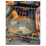 LARGE MONTANA S SMITH RODEO THEME BELT BUCKLE