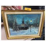 ORIGINAL OIL PAINTING GRACE BEDARD 12X16