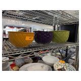 3PC MIXING BOWLS
