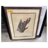 SIGNED PRINT BY RAY HARM