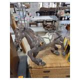 VINTAGE AS IS BOUNCY HORSE