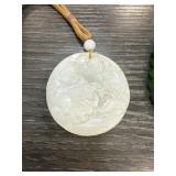 CHINESE CARVED JADE PENDANT