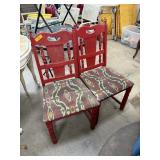 PAIR OF MATCHED VINTAGE CHAIRS