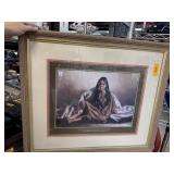 NATIVE AMERICAN PRINT