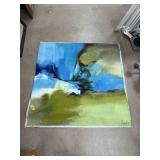 SLEEPY READ ORIGINAL PAINTING LISTED NOTE