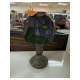 STAINED GLASS SMALL VOTIVE LAMP