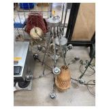 2PC LIGHT FIXTURES CHANDELIERS