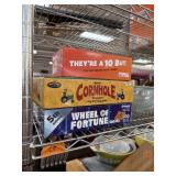 LOT OF GAMES / MIXED HOUSEWARES