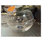 MIKASA SWIRL GLASS BOWL