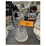 VINTAGE CRYSTAL CRUET