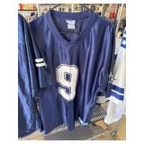 Dallas Cowboys Tony Romo Jersey, XL, Navy Blue