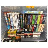 VHS Tapes Featuring Various Titles