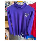 Purple TCU Pro-Line Athletic Pullover Shirt