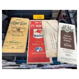Vintage Texas Maps and Guides