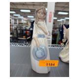 Dalia Handcrafted Porcelain Figurine of Woman with
