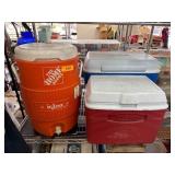 Coolers Including Igloo, Home Depot, Rubbermaid