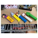 Five Collectible PEZ Dispensers