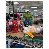 Spider-Man, Hulk, and Snoopy Items