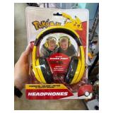 Pokemon-Themed Over-Ear Headphones with Share Port