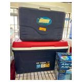 Two Hard-Sided Coolers by Coleman and Igloo