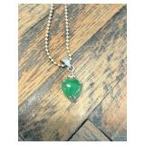 Jade Heart Pendant