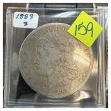 1883-S MORGAN SILVER DOLLAR