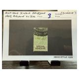 1902 ANTIQUE INDIA REVENUE 1902 EDWARD VII STAMP