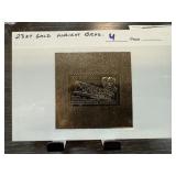 23K GOLD WRIGHT BROTHERS STAMP