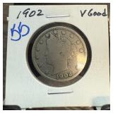 1902 LIBERTY V NICKEL