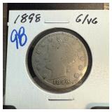 1898 LIBERTY V NICKEL