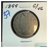 1899 Liberty Head Nickel in Good Condition