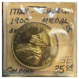 ITALY CHURCH MEDAL TEMPLUM MAXIMUM