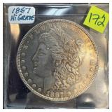 1887 MORGAN SILVER DOLLAR