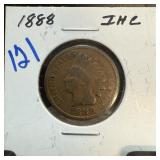 1888 INDIAN HEAD PENNY CENT