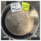 1921 MORGAN SIVLER DOLLAR