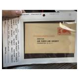 1949 FIRST US AIR POSTCARD